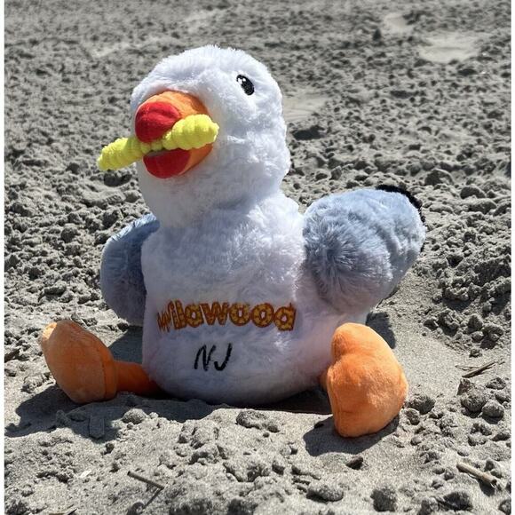 Wildwood Seagull Plush Toy Wildwood NJ NEW Sunny’s Brother Beach gift Christmas - Picture 2 of 11